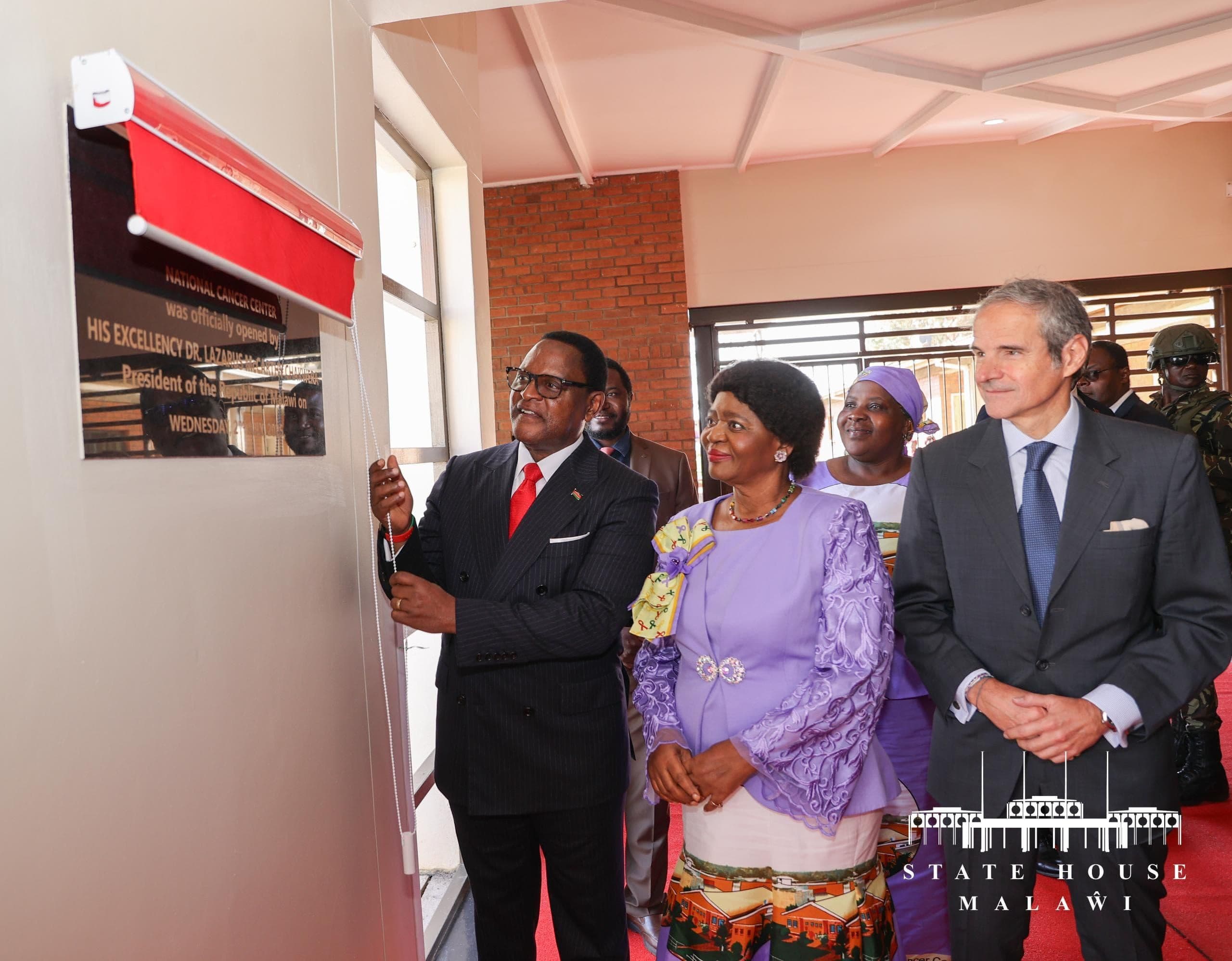 CHAKWERA INAUGURATES MALAWI’S FIRST NATIONAL CANCER CENTRE