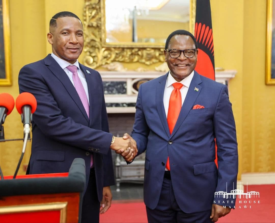 Dr Chakwera & President Boko